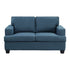 Elmont Blue Loveseat - 9327BU-2 - Bien Home Furniture & Electronics