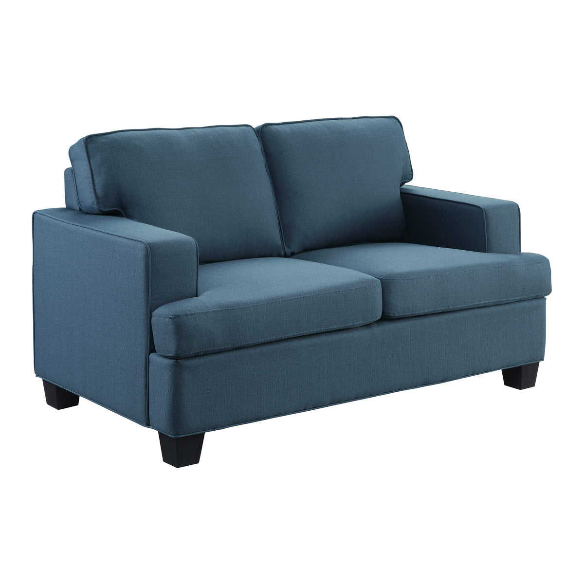 Elmont Blue Loveseat - 9327BU-2 - Bien Home Furniture & Electronics