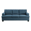 Elmont Blue Sofa - 9327BU-3 - Bien Home Furniture & Electronics