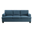 Elmont Blue Sofa - 9327BU-3 - Bien Home Furniture & Electronics