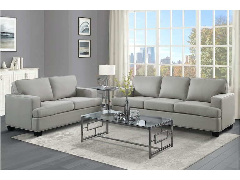 Elmont Khaki Sofa - 9327KH-3 - Bien Home Furniture & Electronics