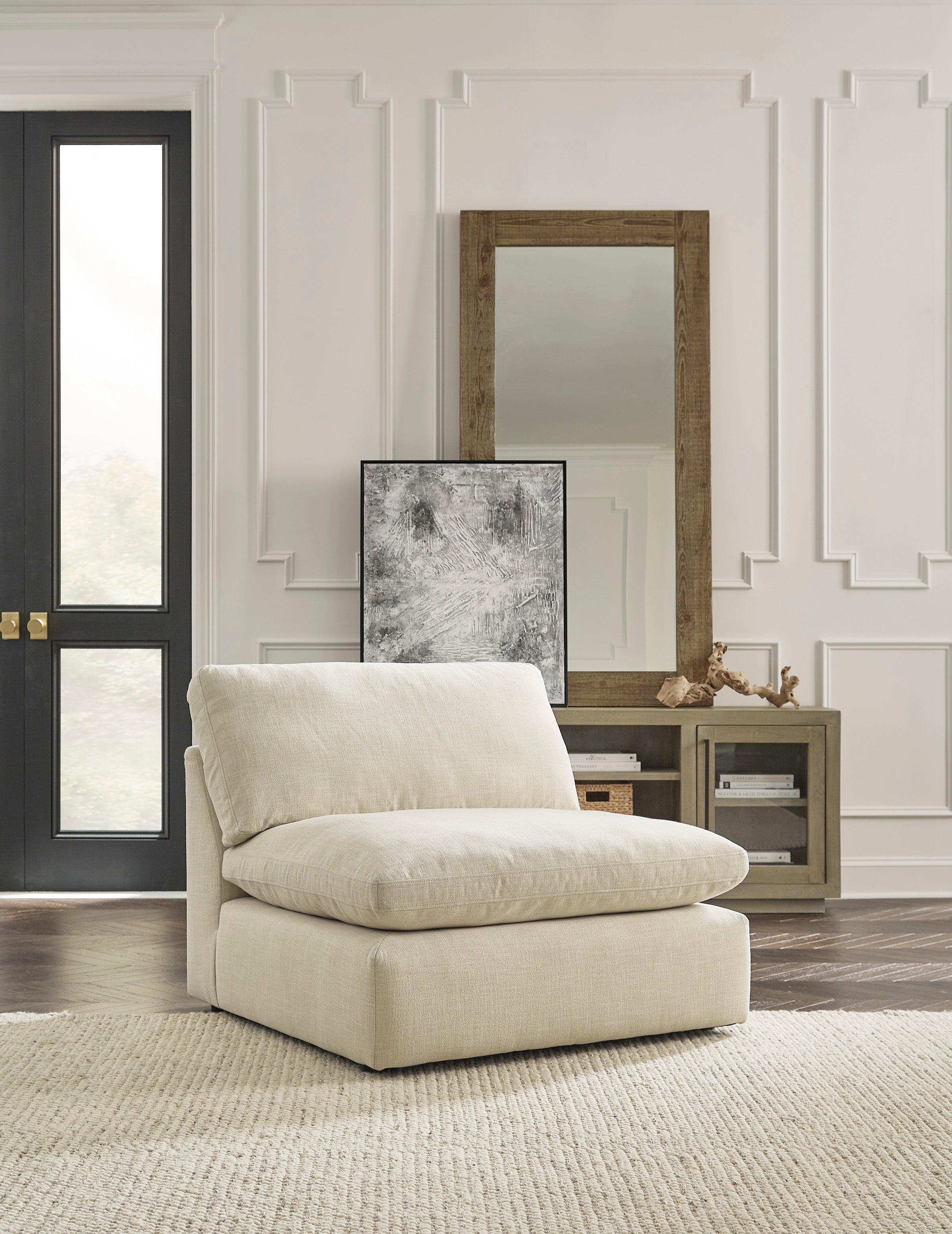 Elyza Linen 10-Piece RAF Chaise Sectional - SET | 1000617 | 1000664 | 1000677 | 1000677 | 1000646 | 1000646 | 1000646 | 1000646 | 1000646 | 1000646 - Bien Home Furniture & Electronics