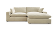 Elyza Linen 2-Piece RAF Chaise Sectional - SET | 1000617 | 1000664 - Bien Home Furniture & Electronics