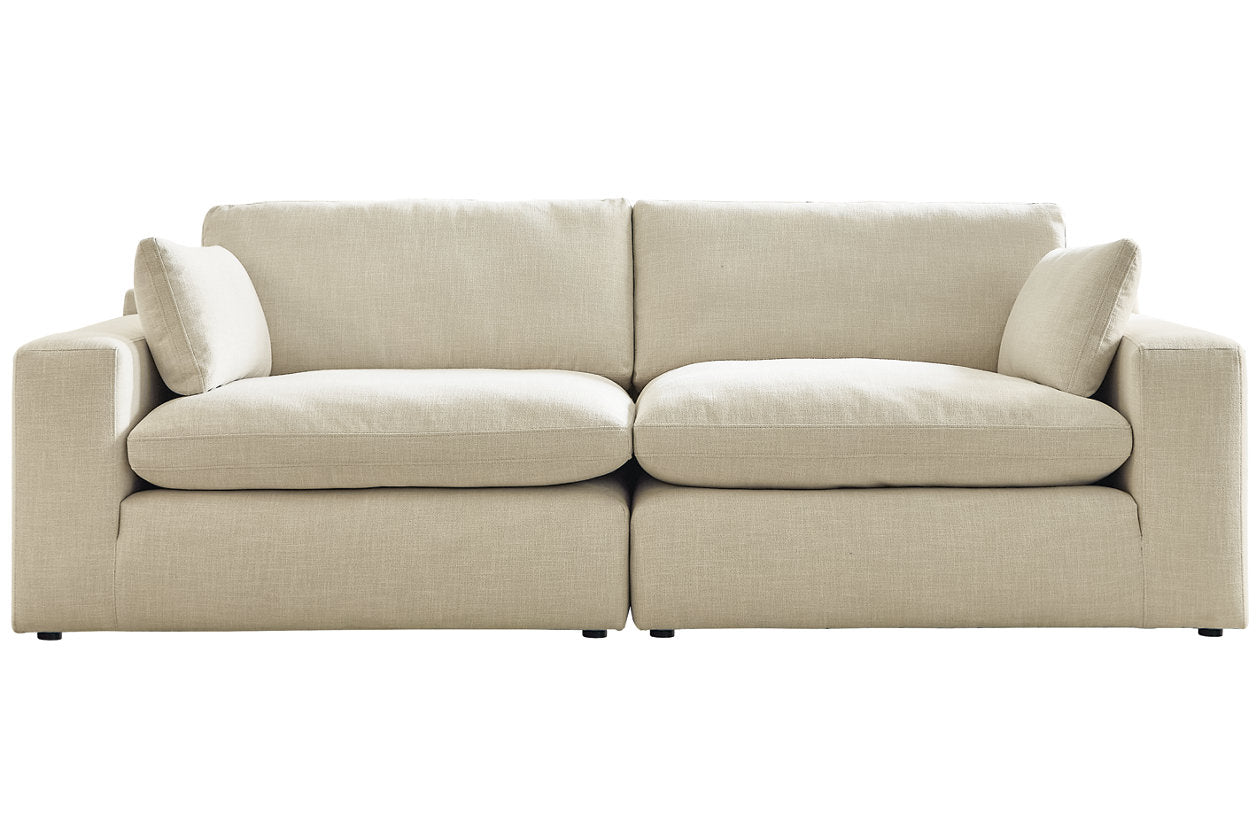 Elyza Linen 2-Piece Sectional - SET | 1000664 | 1000665 - Bien Home Furniture & Electronics