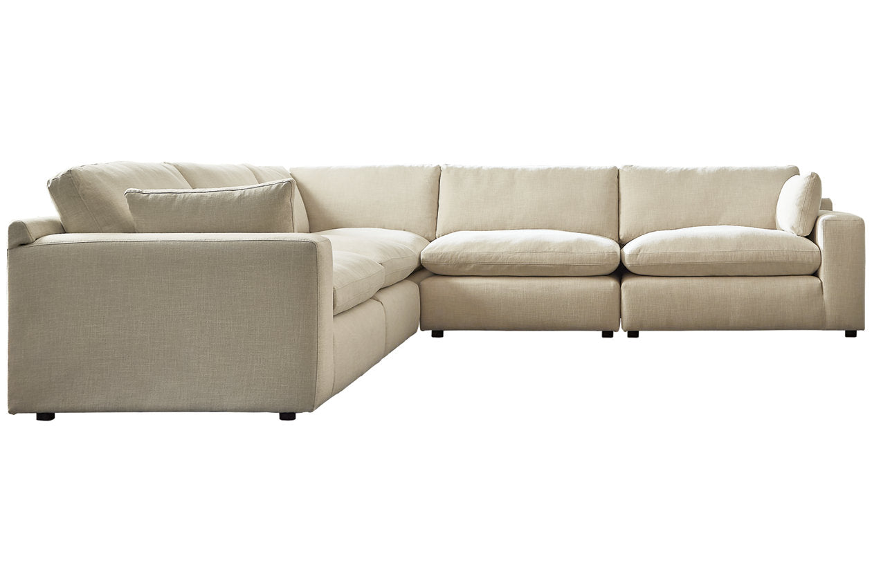 Elyza Linen 5-Piece Sectional - SET | 1000664 | 1000665 | 1000677 | 1000646(2) - Bien Home Furniture & Electronics