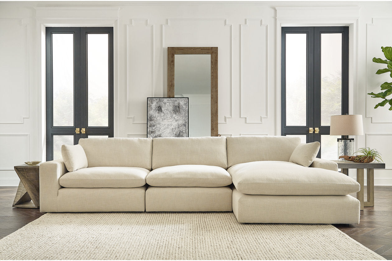 Elyza Linen RAF Sofa Chaise - SET | 1000617 | 1000664 | 1000646 - Bien Home Furniture &amp; Electronics