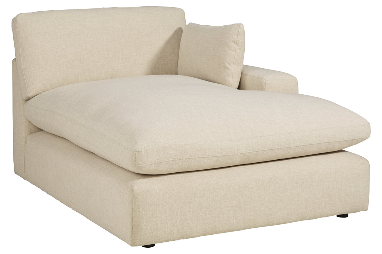 Elyza Linen Right-Arm Facing Corner Chaise - 1000617 - Bien Home Furniture & Electronics
