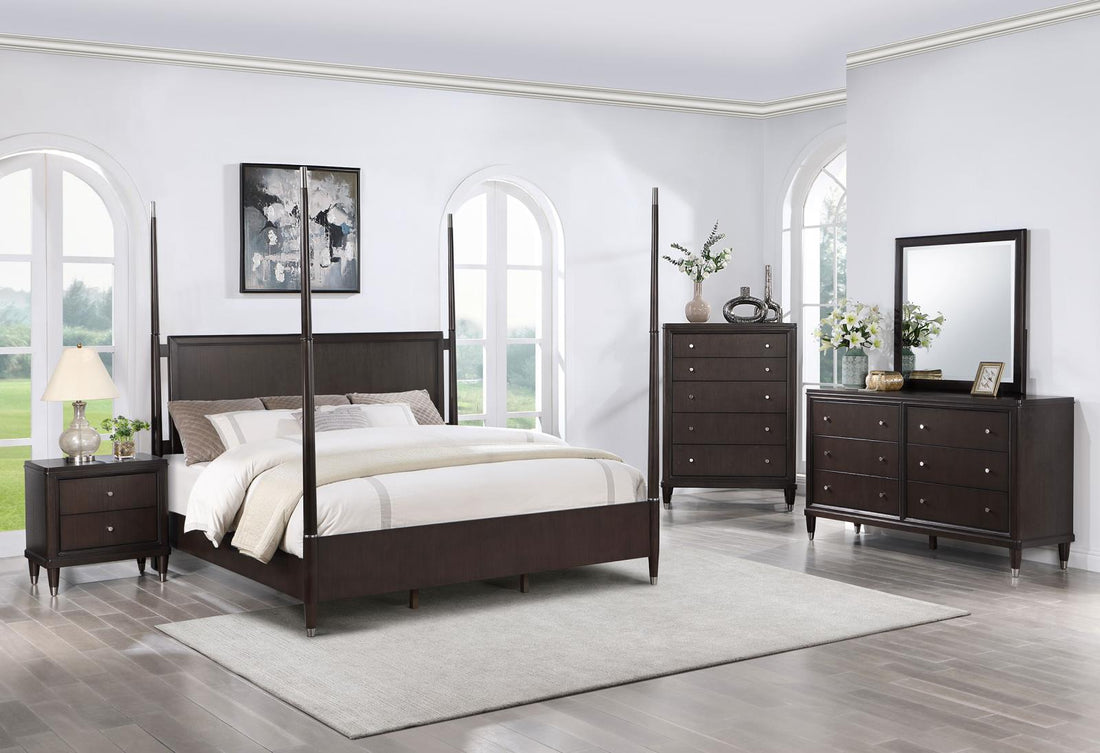 Emberlyn 5-piece Queen Poster Bedroom Set Brown - 223061Q-S5 - Bien Home Furniture & Electronics