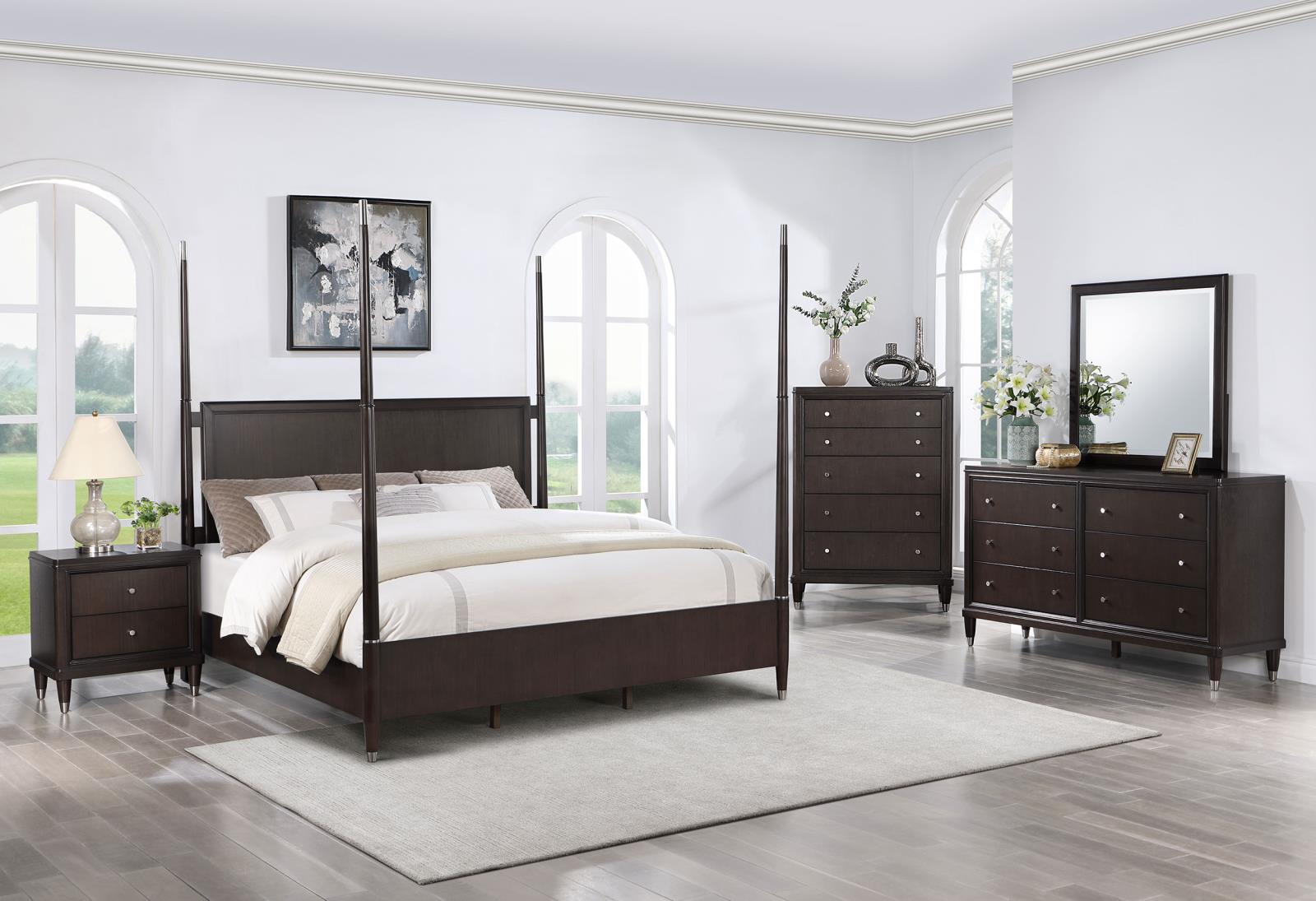 Emberlyn 6-drawer Bedroom Dresser with Mirror Brown - 223063M - Bien Home Furniture & Electronics