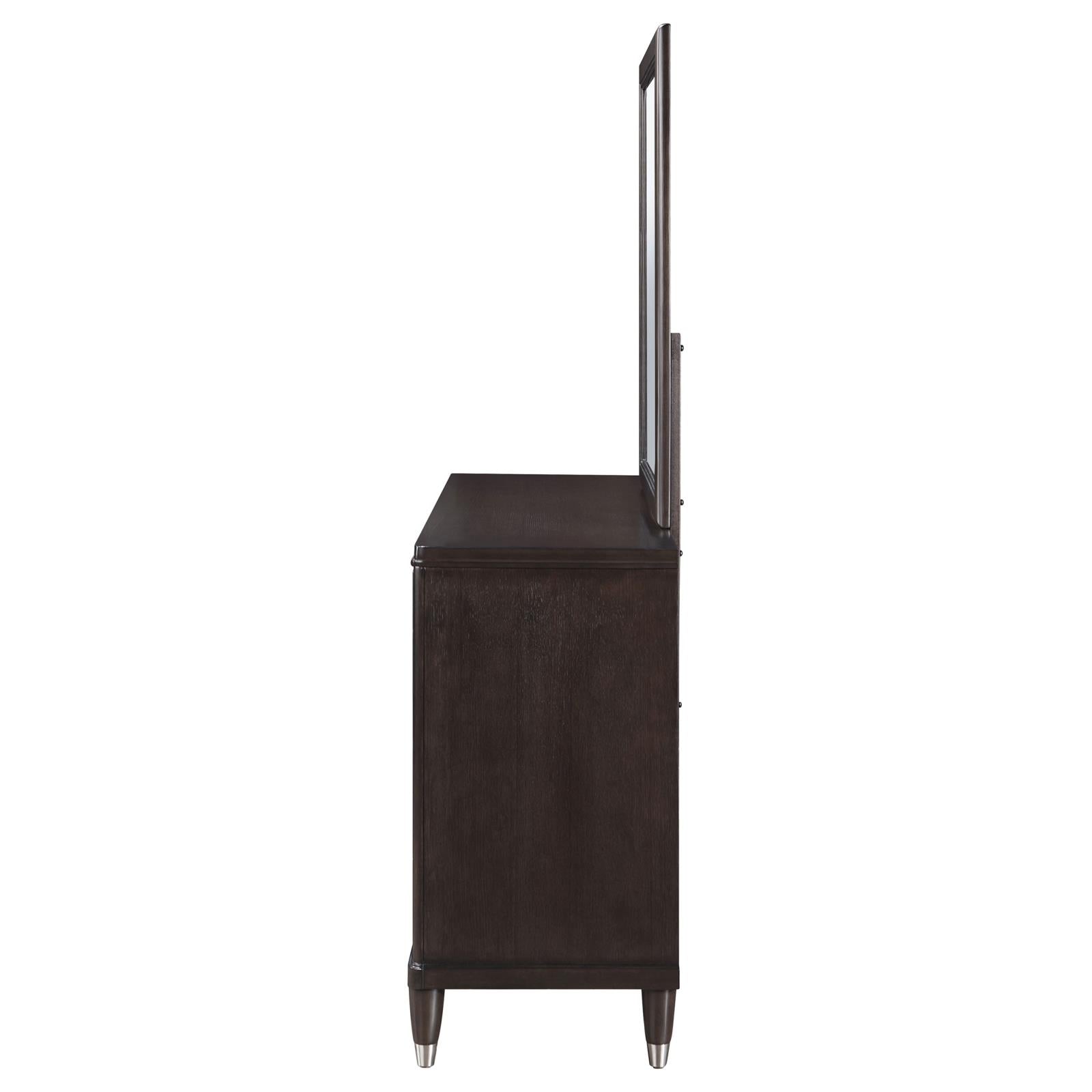 Emberlyn 6-drawer Bedroom Dresser with Mirror Brown - 223063M - Bien Home Furniture & Electronics
