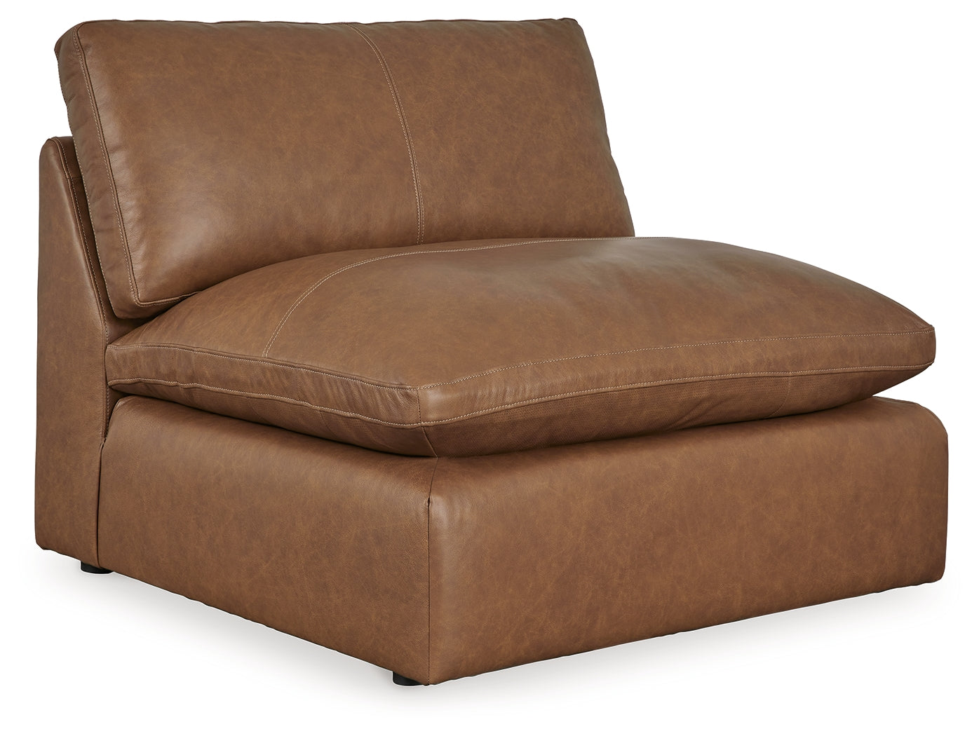 Emilia Caramel Armless Chair - 3090146 - Bien Home Furniture & Electronics