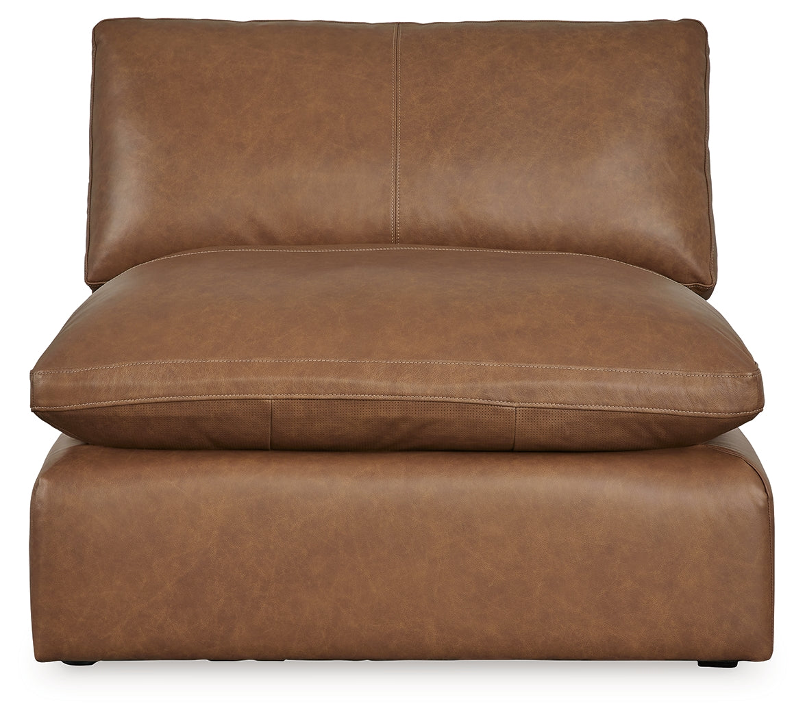 Emilia Caramel Armless Chair - 3090146 - Bien Home Furniture & Electronics