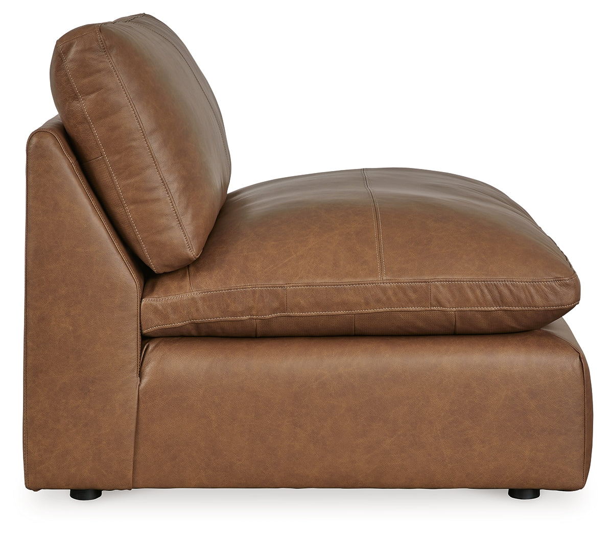 Emilia Caramel Armless Chair - 3090146 - Bien Home Furniture & Electronics