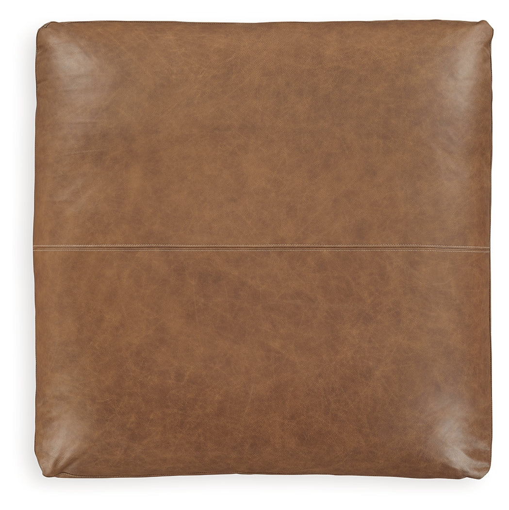 Emilia Caramel Oversized Accent Ottoman - 3090108 - Bien Home Furniture & Electronics