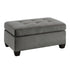 Emilio Taupe Ottoman - 8367TP-4 - Bien Home Furniture & Electronics