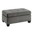 Emilio Taupe Ottoman - 8367TP-4 - Bien Home Furniture & Electronics