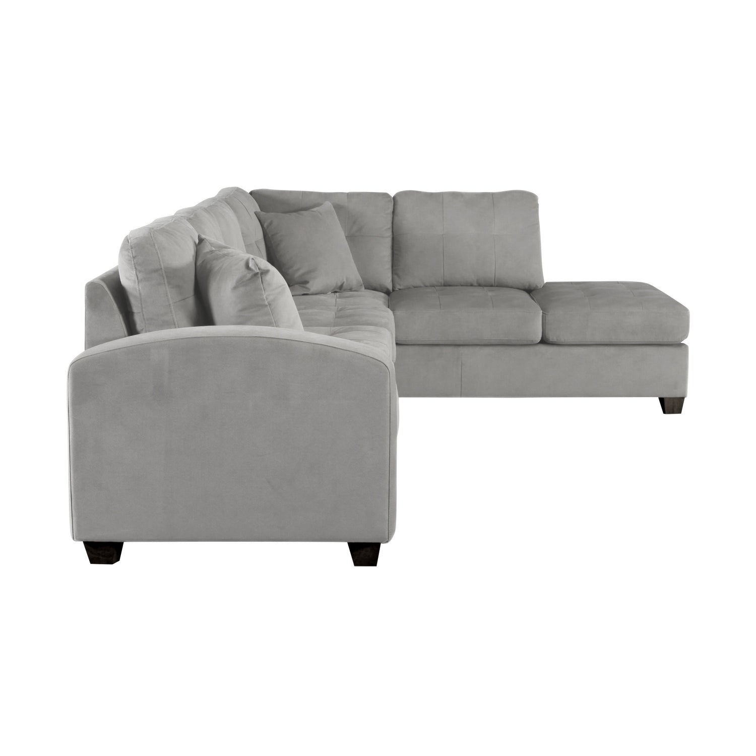Emilio Taupe Reversible Sectional - SET | 8367TP-3 | 8367TP-5 - Bien Home Furniture & Electronics