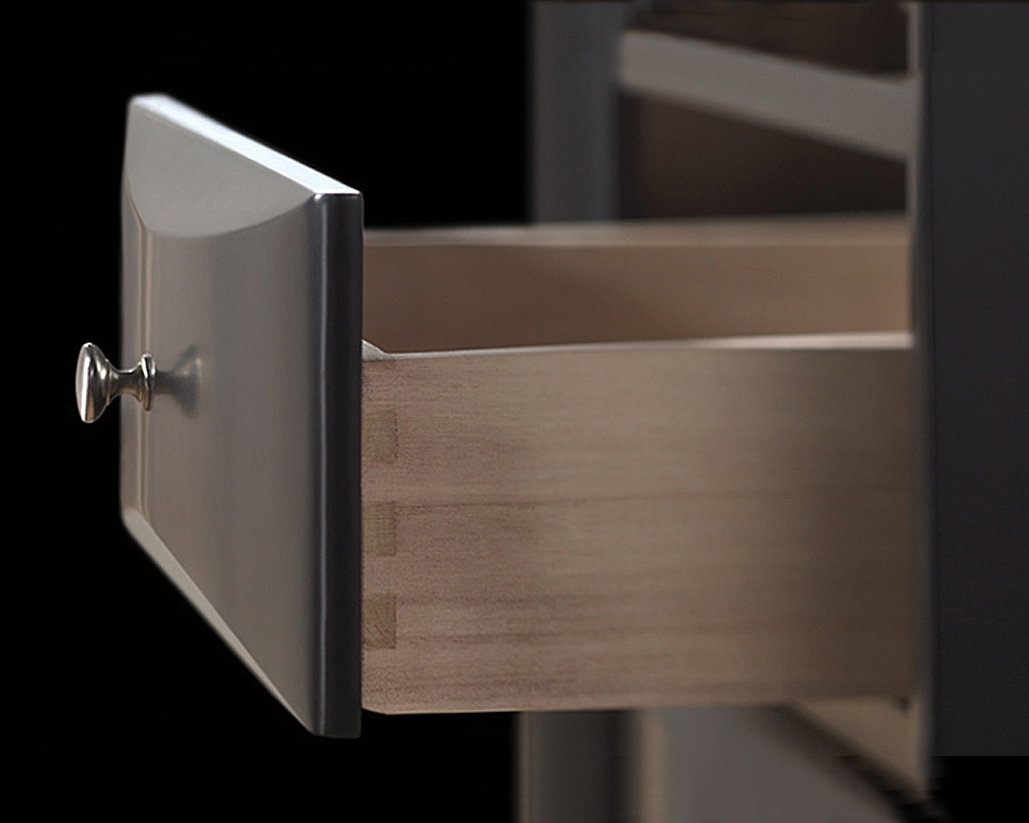 Emily Black Storage Platform Bedroom Set - SET | B4285-K-HBFB | B4285-K-DRW-L | B4285-K-DRW-R | B4285-K-RAIL | B4280-1 | B4280-11 | B4280-2 - Bien Home Furniture & Electronics