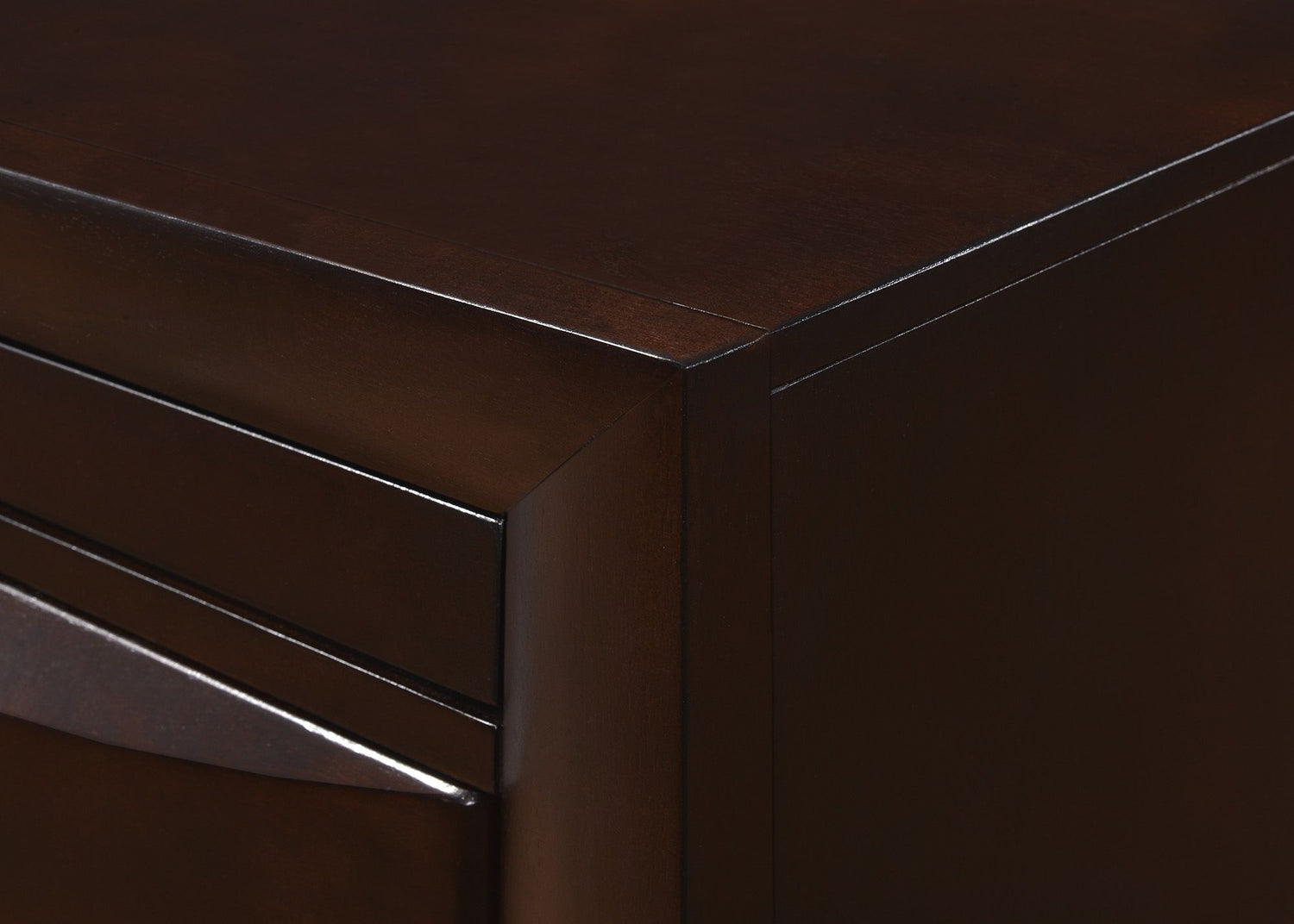 Emily Dark Cherry 68" TV Stand - B4260-7 - Bien Home Furniture & Electronics