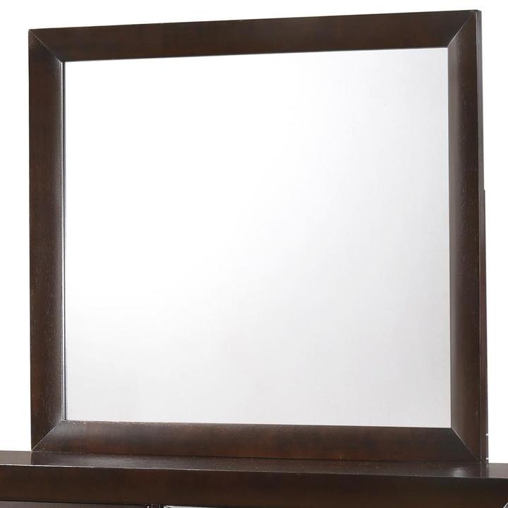 Emily Dark Cherry Bedroom Mirror (Mirror Only) - B4260-11 - Bien Home Furniture &amp; Electronics