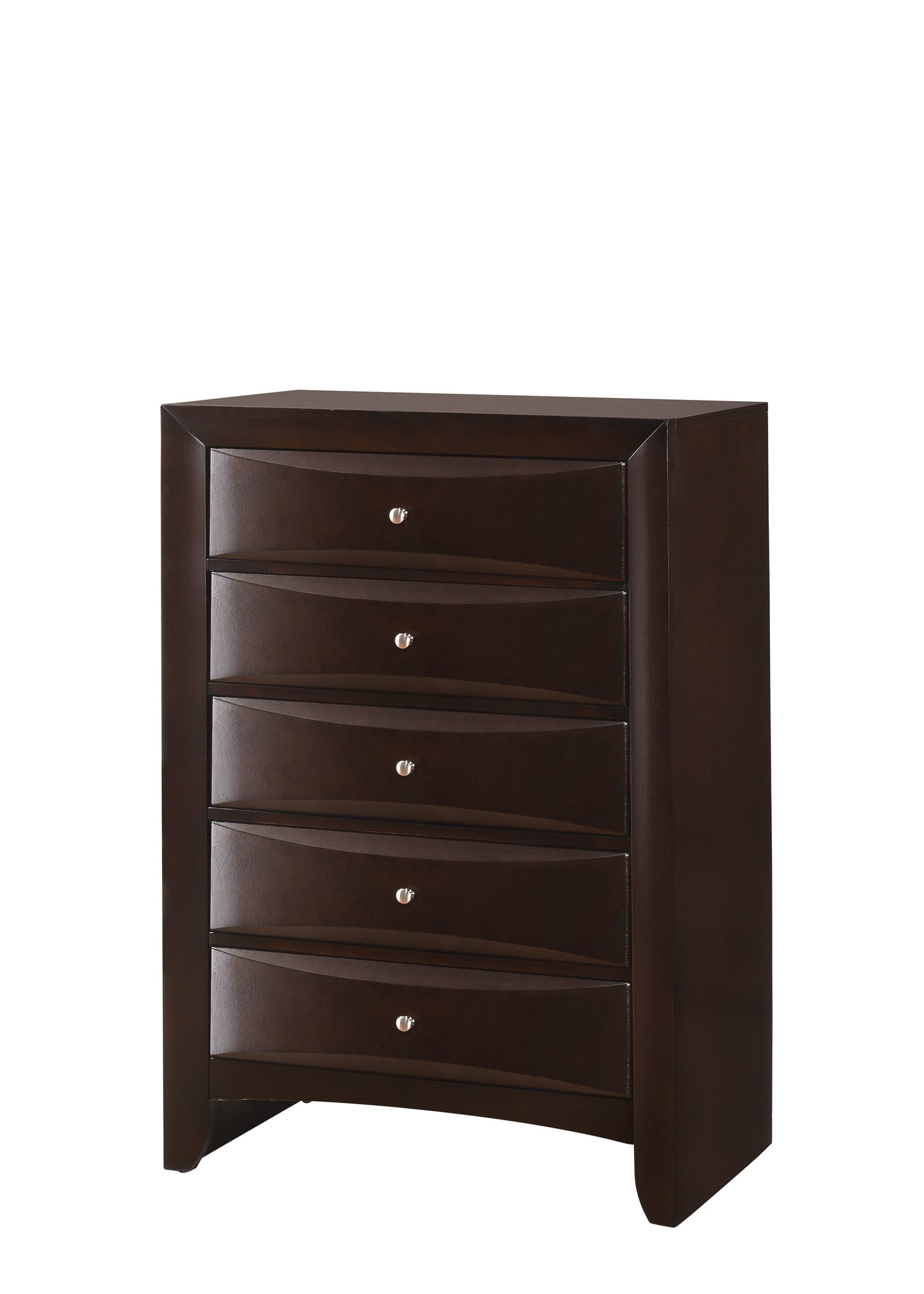 Emily Dark Cherry Chest - B4260-4 - Bien Home Furniture &amp; Electronics