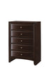 Emily Dark Cherry Chest - B4260-4 - Bien Home Furniture & Electronics