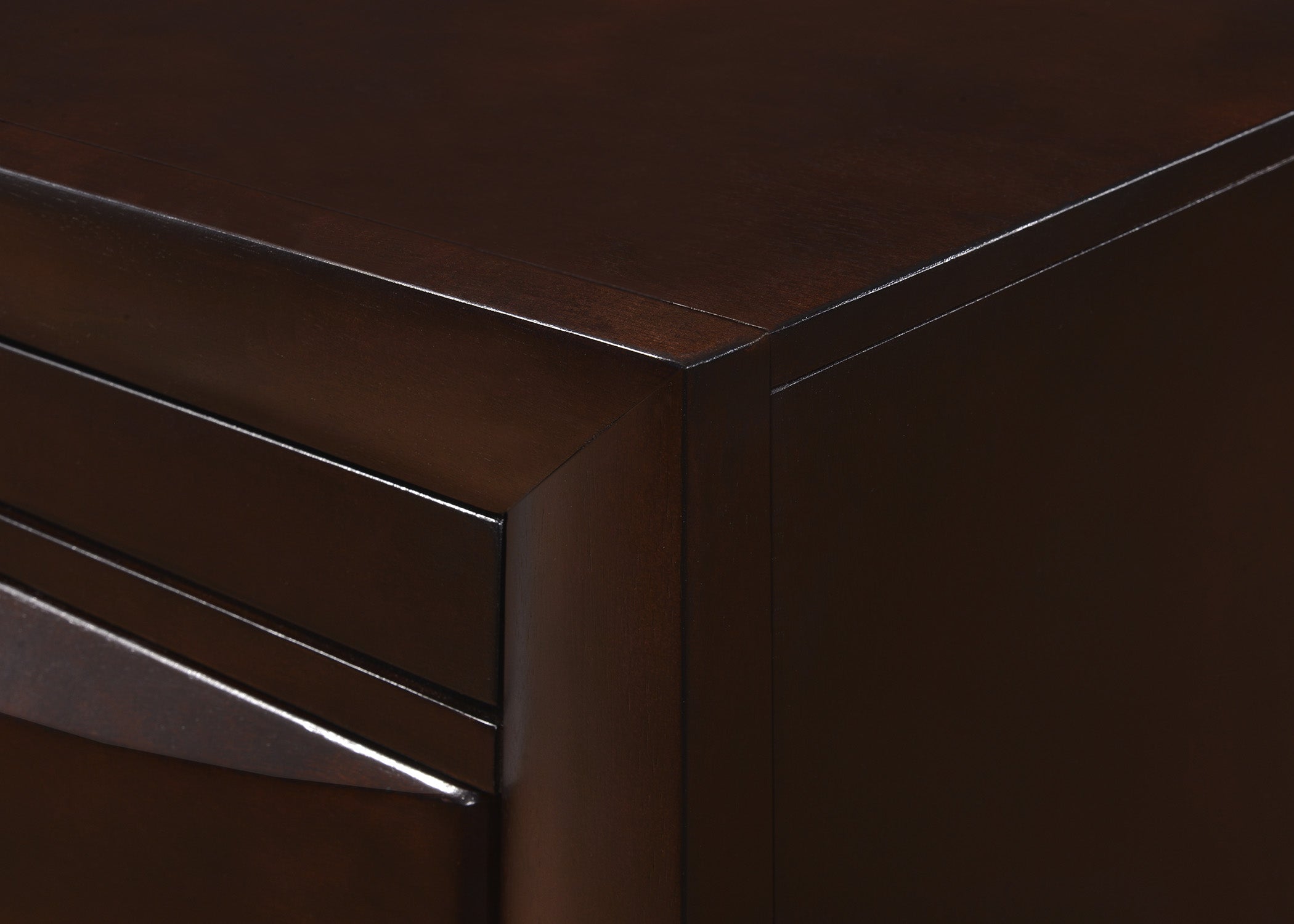 Emily Dark Cherry Nightstand - B4260-2 - Bien Home Furniture & Electronics