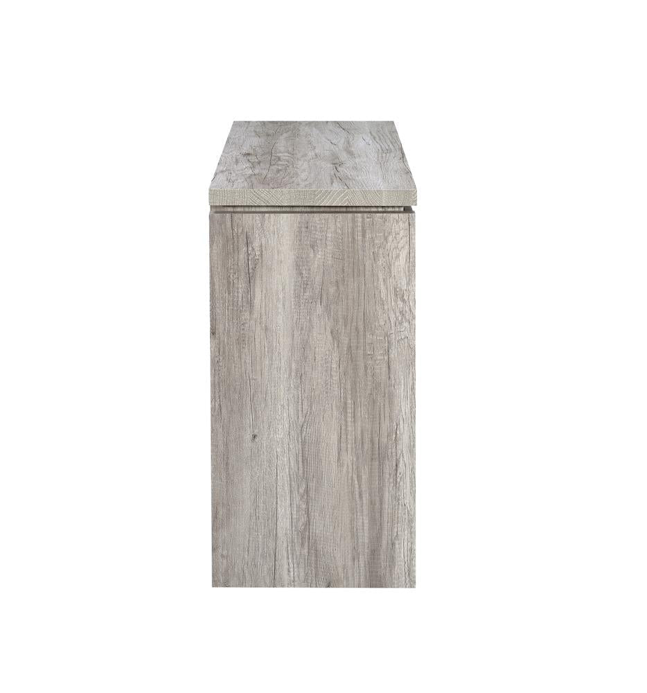 Enoch Gray Driftwood 2-Door Accent Cabinet - 950785 - Bien Home Furniture & Electronics