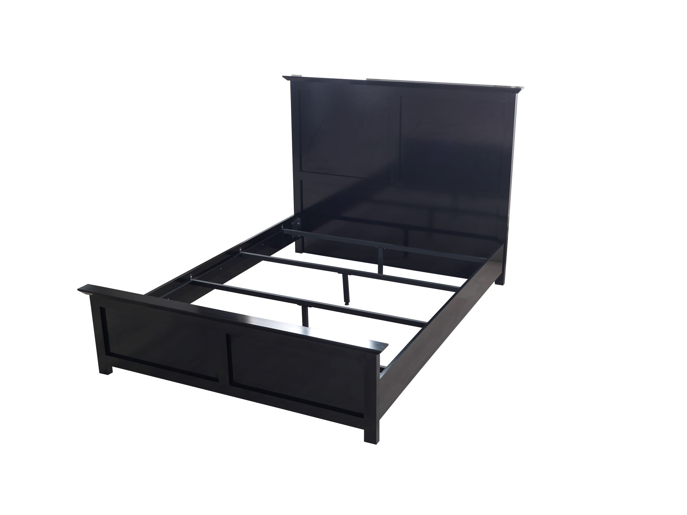 Erika Black 4-Piece Queen Bedroom Set - ERIKABEDROOM-4PCQ - Bien Home Furniture & Electronics