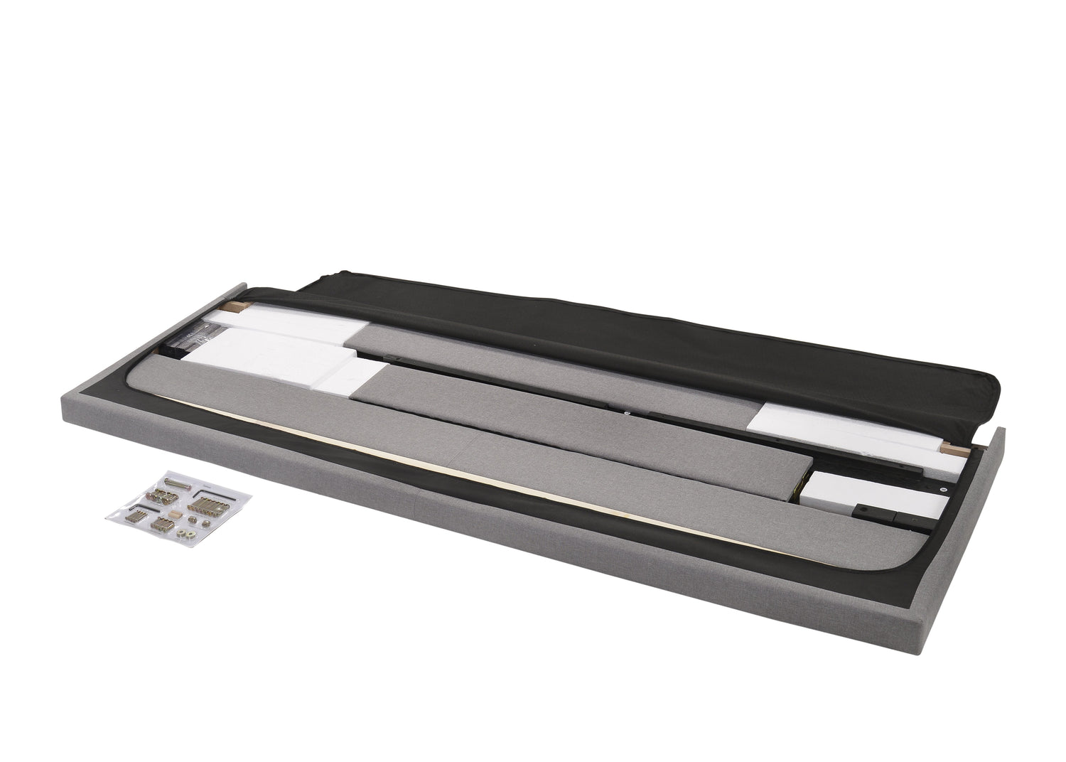 Erin Gray King Upholstered Bed - 5271GY-K-NH - Bien Home Furniture & Electronics