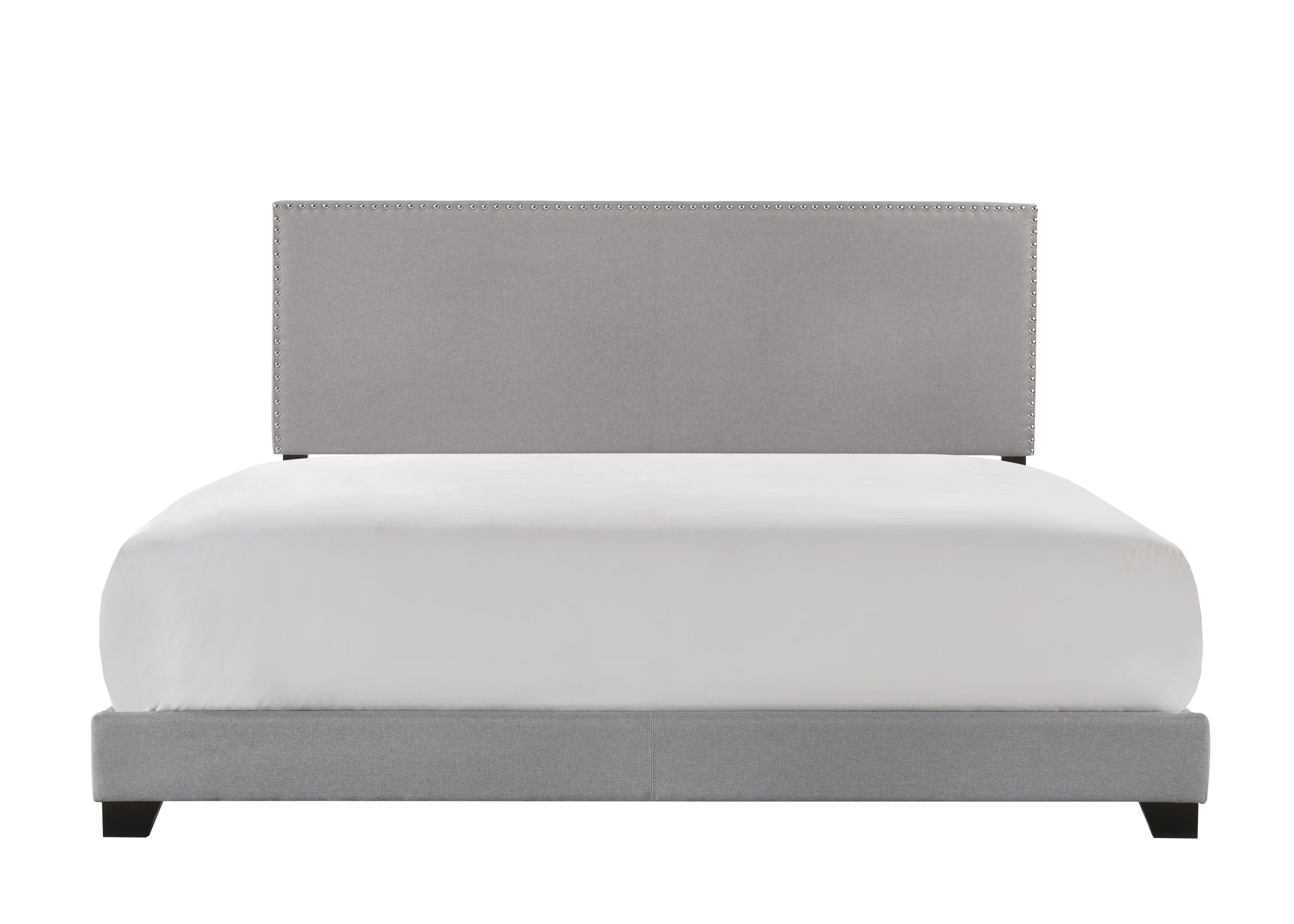 Erin Gray King Upholstered Bed - 5271GY-K-NH - Bien Home Furniture & Electronics