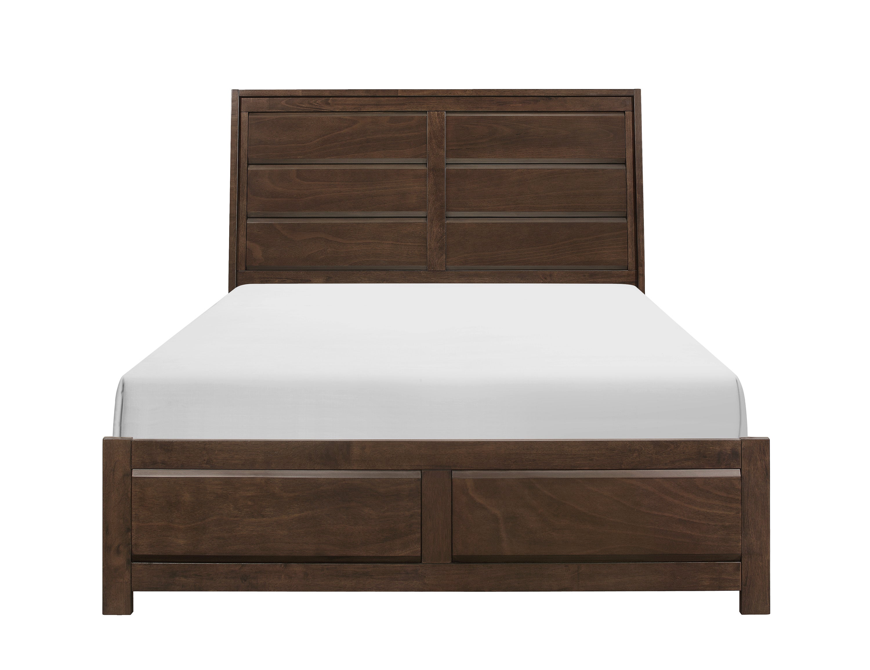 Erwan Espresso Queen Panel Bed - 1961-1* - Bien Home Furniture & Electronics