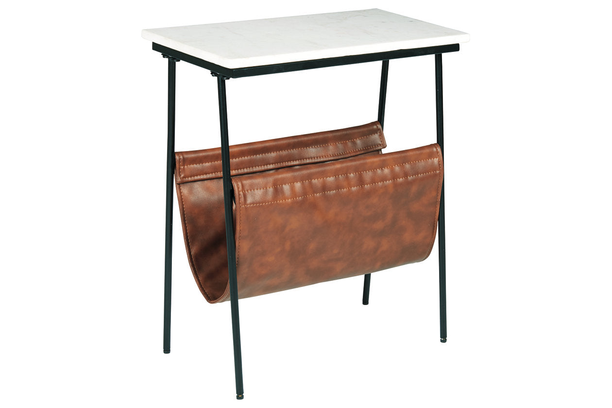 Etanbury Brown/Black/White Accent Table - A4000254 - Bien Home Furniture & Electronics