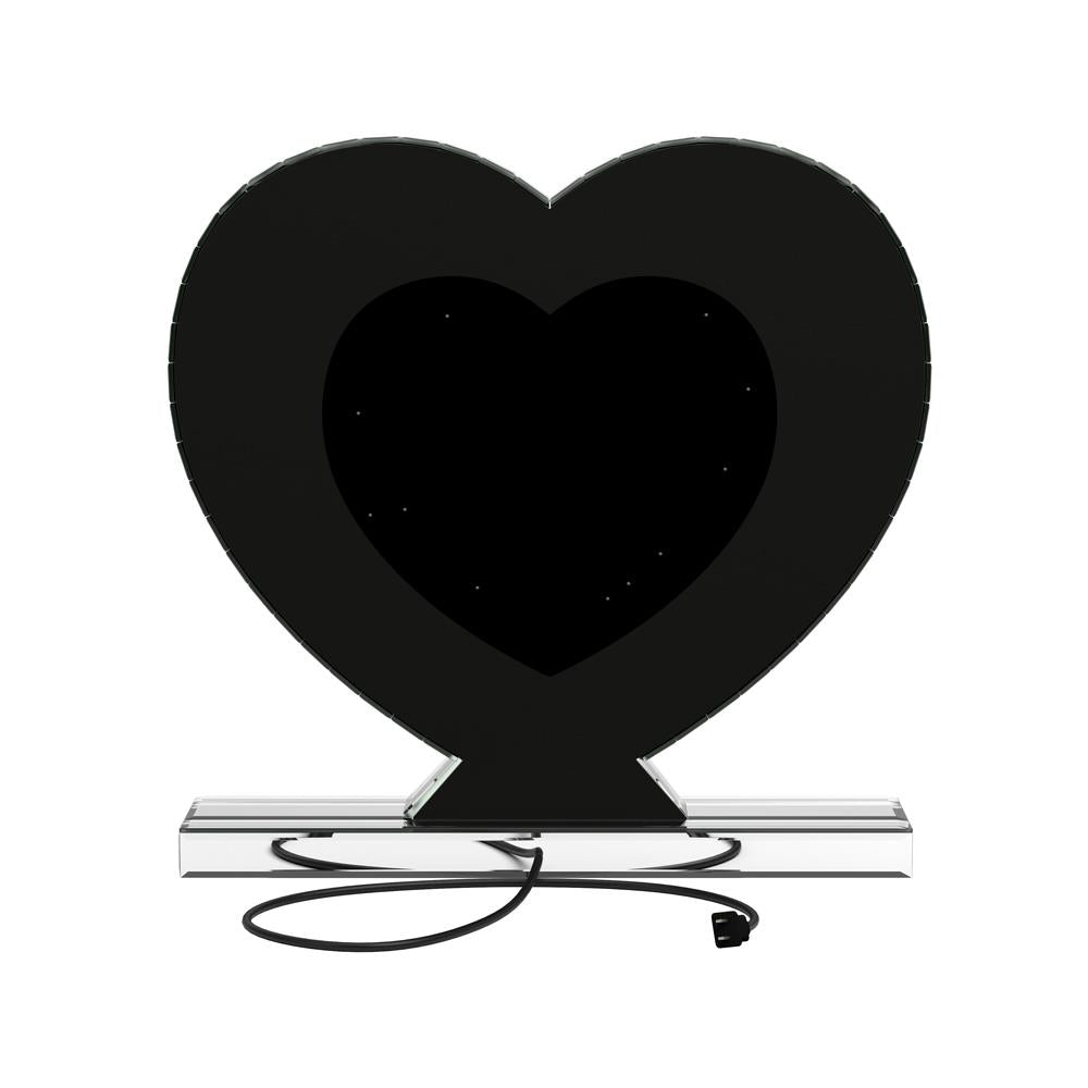 Euston Silver Heart Shape Table Mirror - 961528 - Bien Home Furniture & Electronics