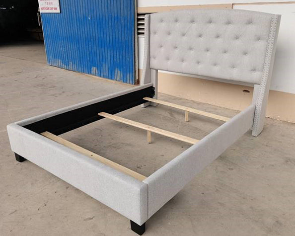 Eva Queen Headboard/Footboard-Dove - 5111DV-Q-HBFB - Bien Home Furniture & Electronics