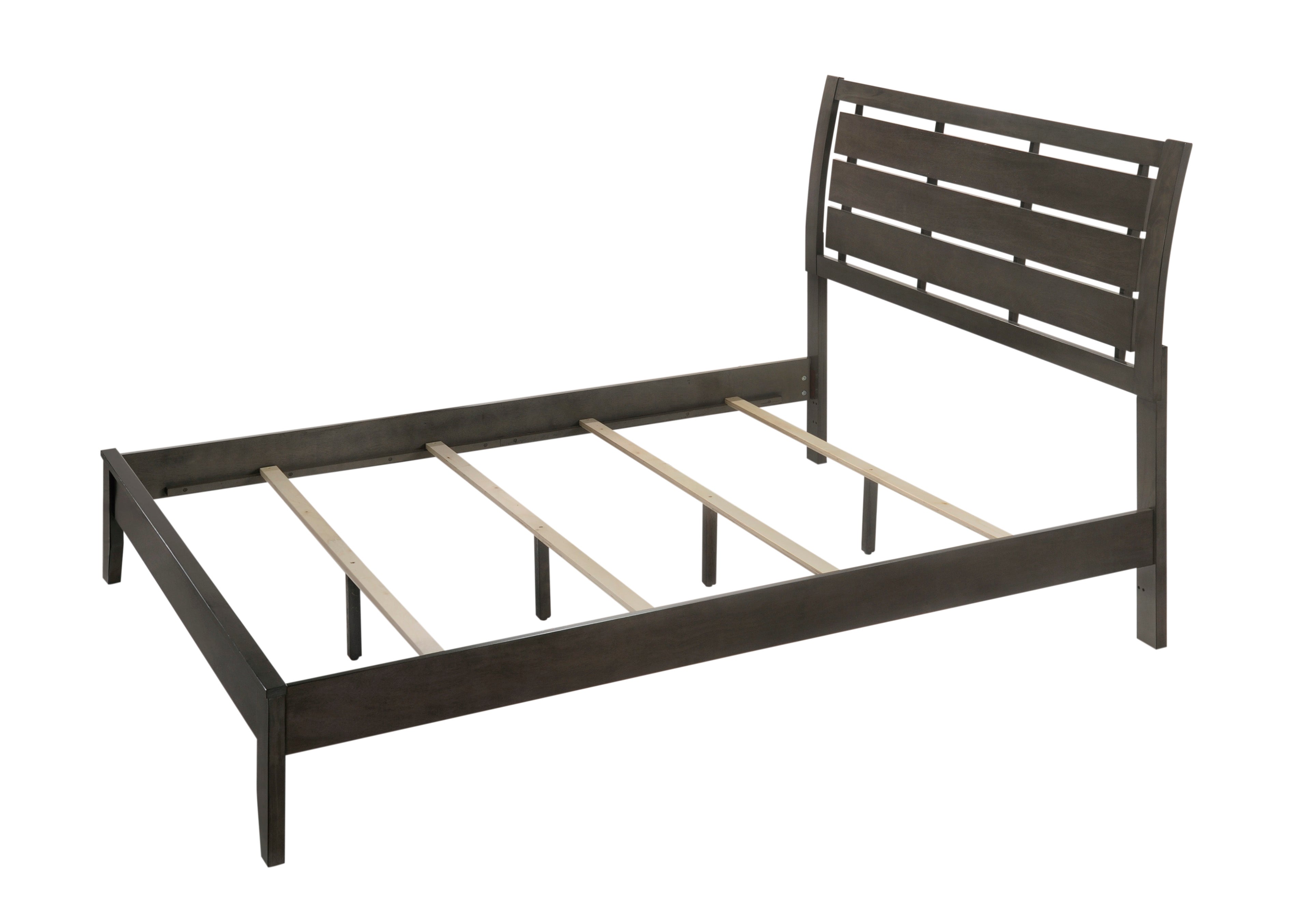 Evan Gray Queen Panel Bed - SET | B4720-Q-HBFB | B4720-Q-RAIL - Bien Home Furniture & Electronics