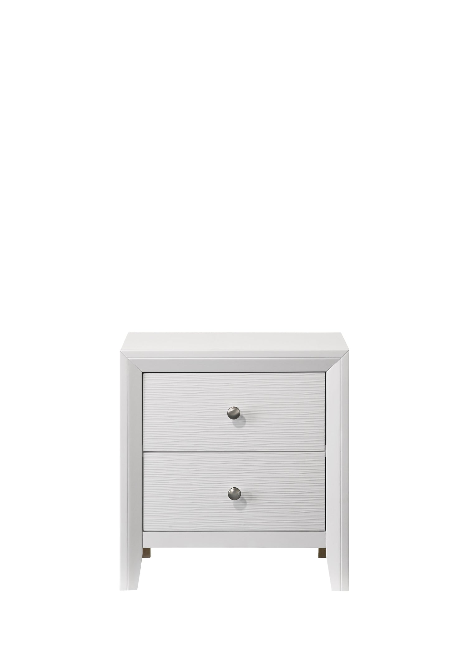 Evan White Panel Bedroom Set - SET | B4710-Q-HBFB | B4710-Q-RAIL | B4710-2 | B4710-4 - Bien Home Furniture & Electronics