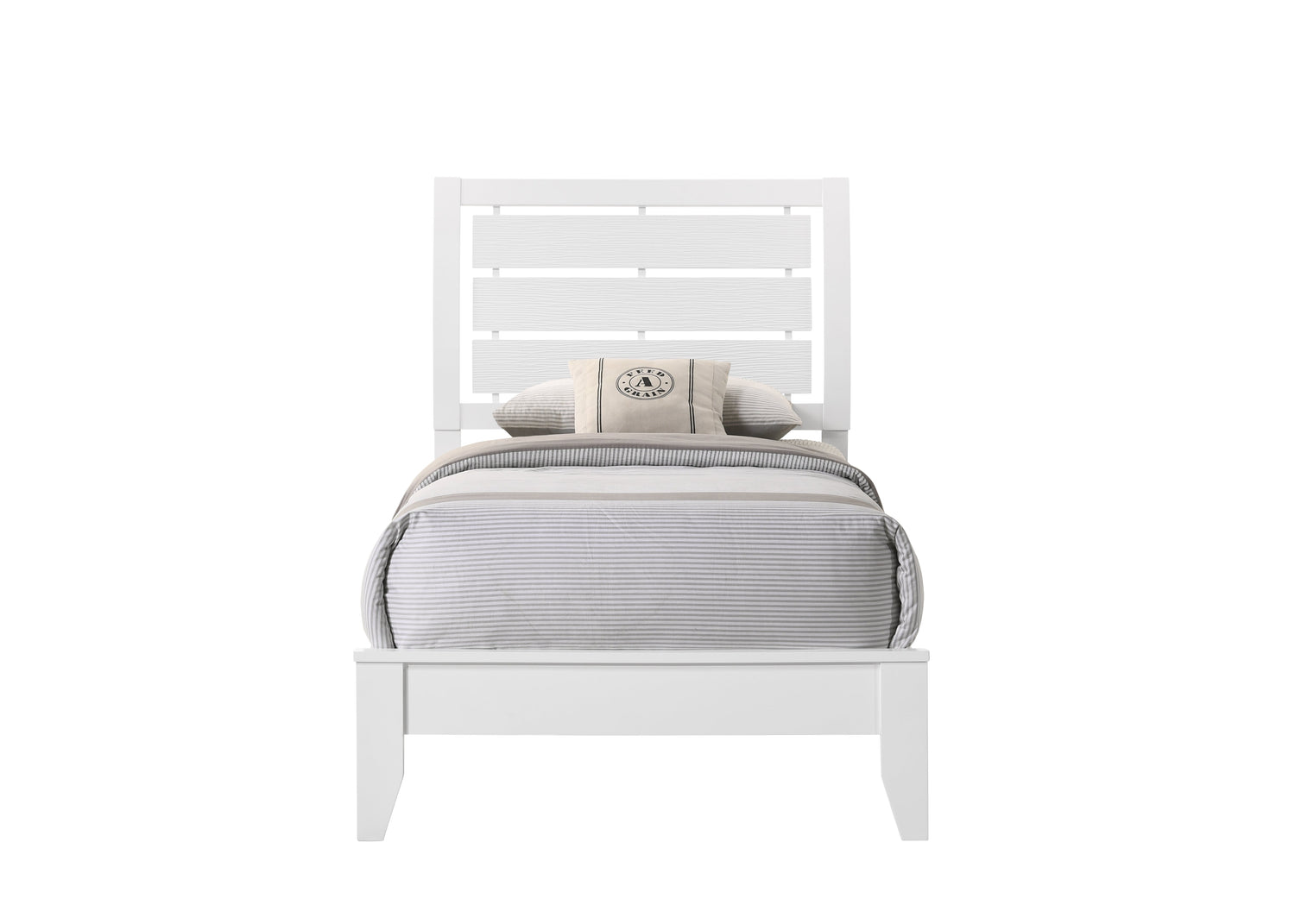 Evan White Panel Youth Bedroom Set - SET | B4710-T-HBFB | B4710-T-RAIL | B4710-2 | B4710-4 - Bien Home Furniture &amp; Electronics