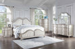 Evangeline Ivory/Silver Oak Panel Bedroom Set - SET | 223391Q | 223392 | 223395 - Bien Home Furniture & Electronics