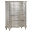 Evangeline Silver Oak 6-Drawer Chest - 223395 - Bien Home Furniture & Electronics