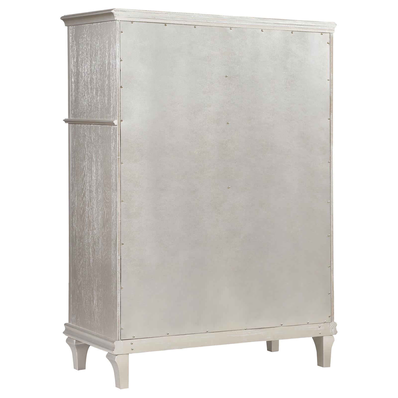 Evangeline Silver Oak 6-Drawer Chest - 223395 - Bien Home Furniture & Electronics