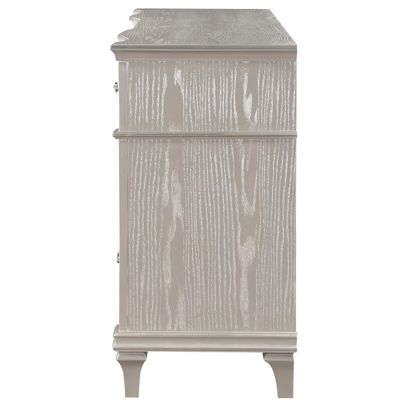 Evangeline Silver Oak 9-Drawer Dresser - 223393 - Bien Home Furniture & Electronics