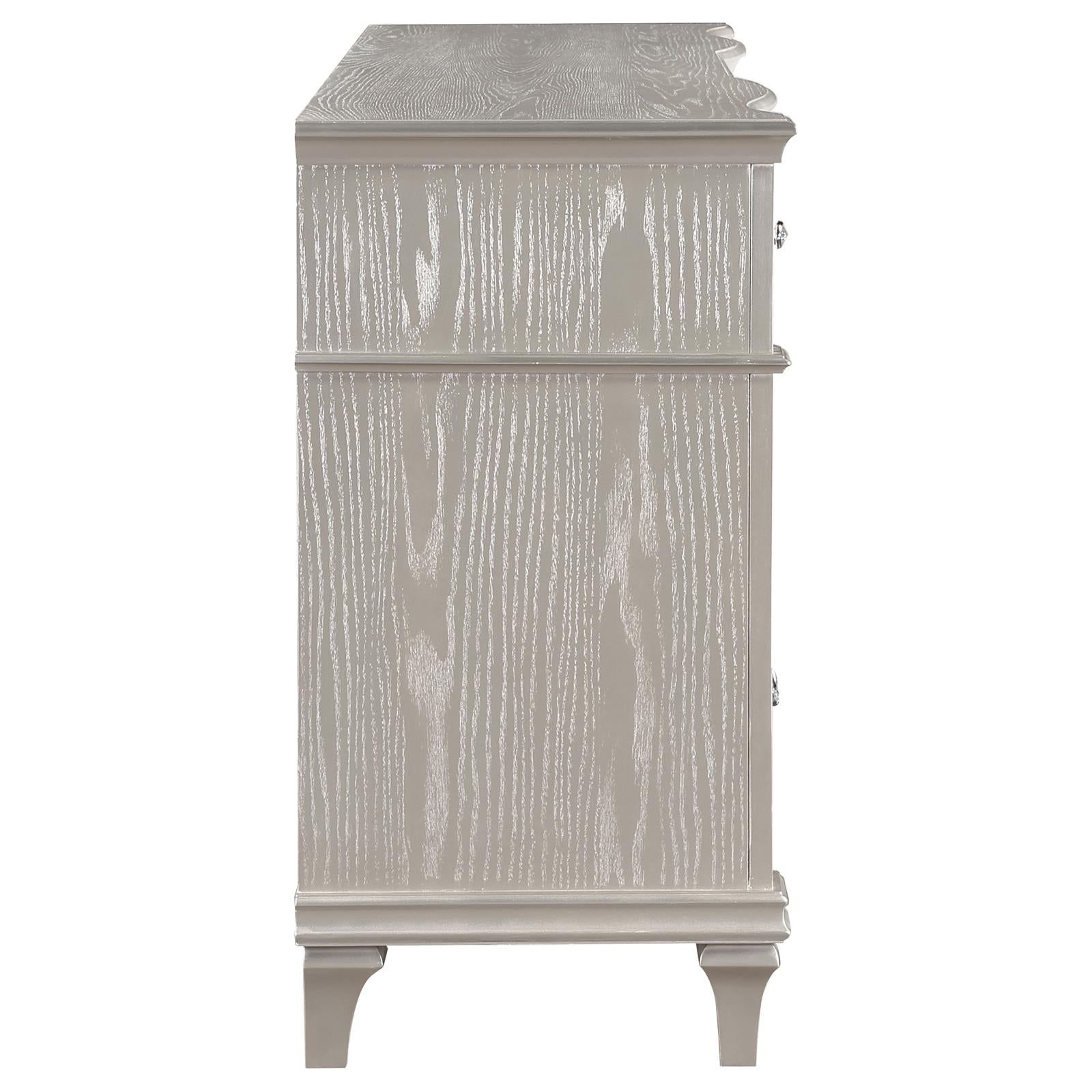 Evangeline Silver Oak 9-Drawer Dresser - 223393 - Bien Home Furniture & Electronics