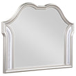 Evangeline Silver Oak Camel Top Dresser Mirror - 223394 - Bien Home Furniture & Electronics