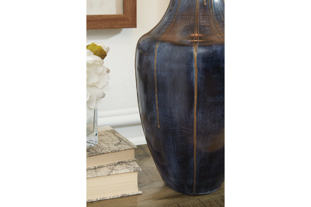 Evania Indigo Table Lamp - L207344 - Bien Home Furniture & Electronics