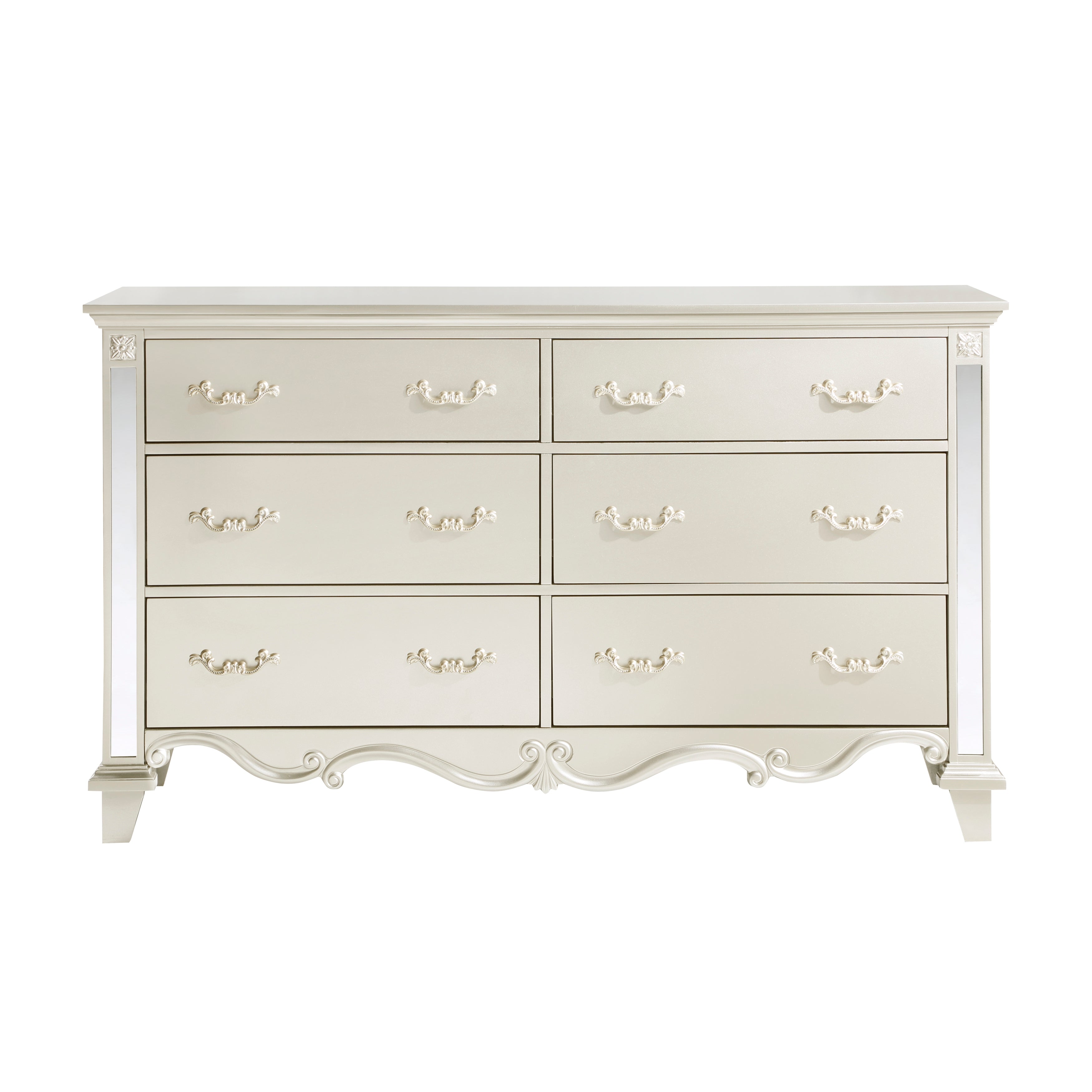 Ever Champagne Mirrored Dresser - 1429-5 - Bien Home Furniture & Electronics