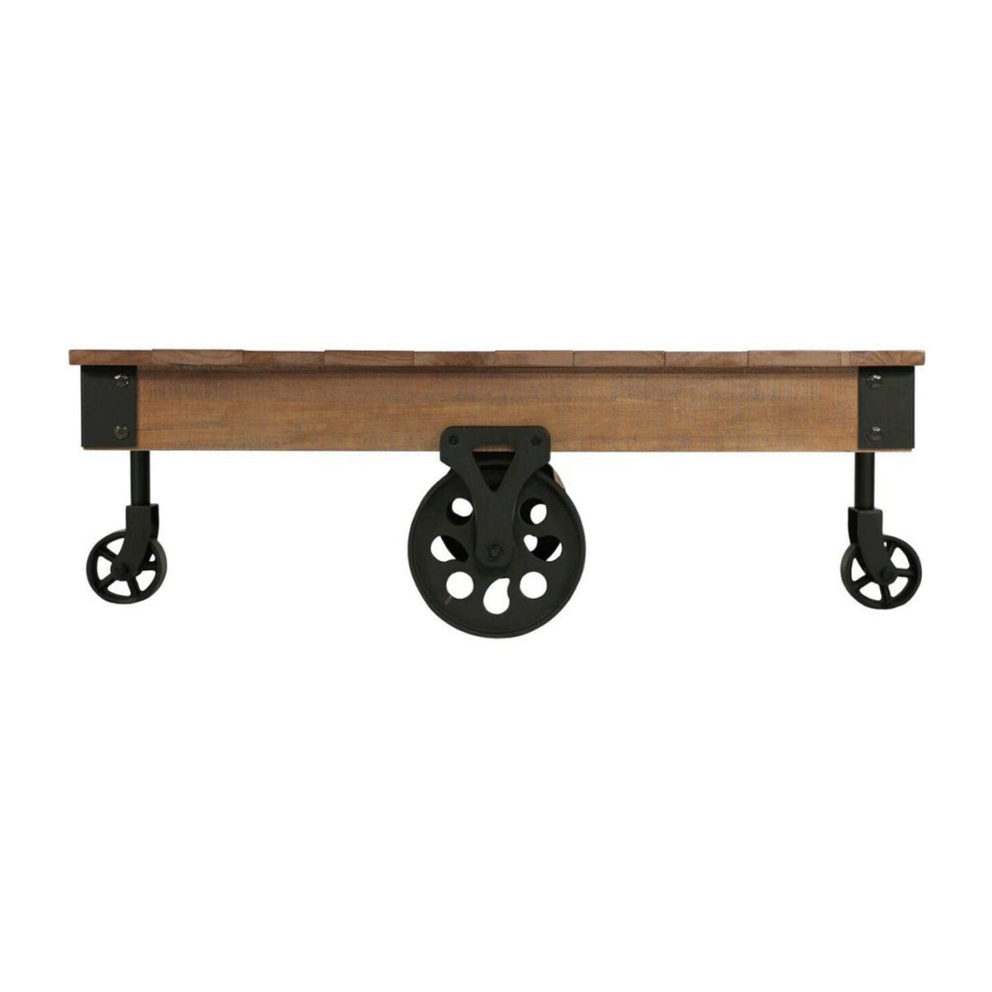 Factory Rustic Brown Cocktail Table - 3228-30 - Bien Home Furniture &amp; Electronics