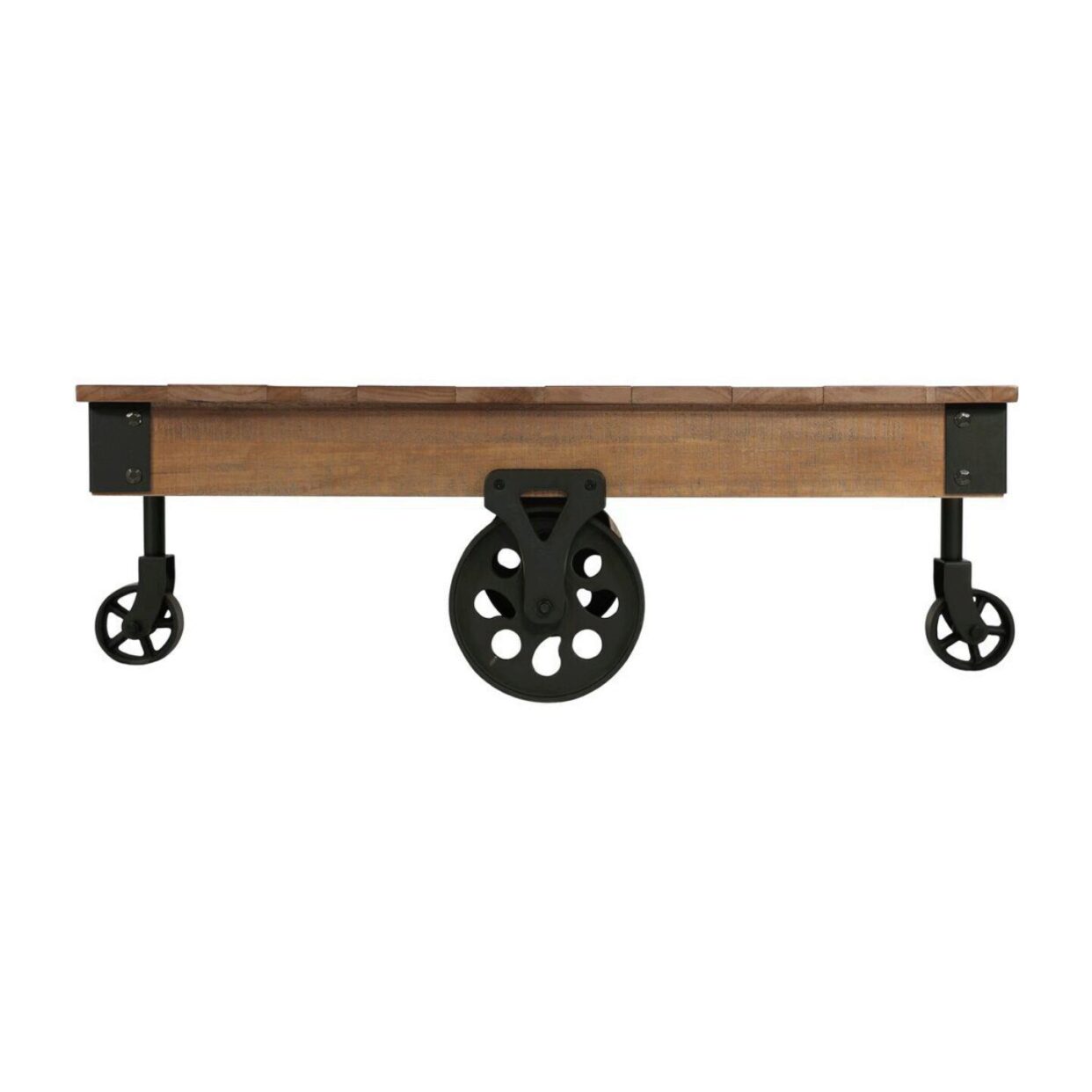 Factory Rustic Brown Cocktail Table - 3228-30 - Bien Home Furniture & Electronics