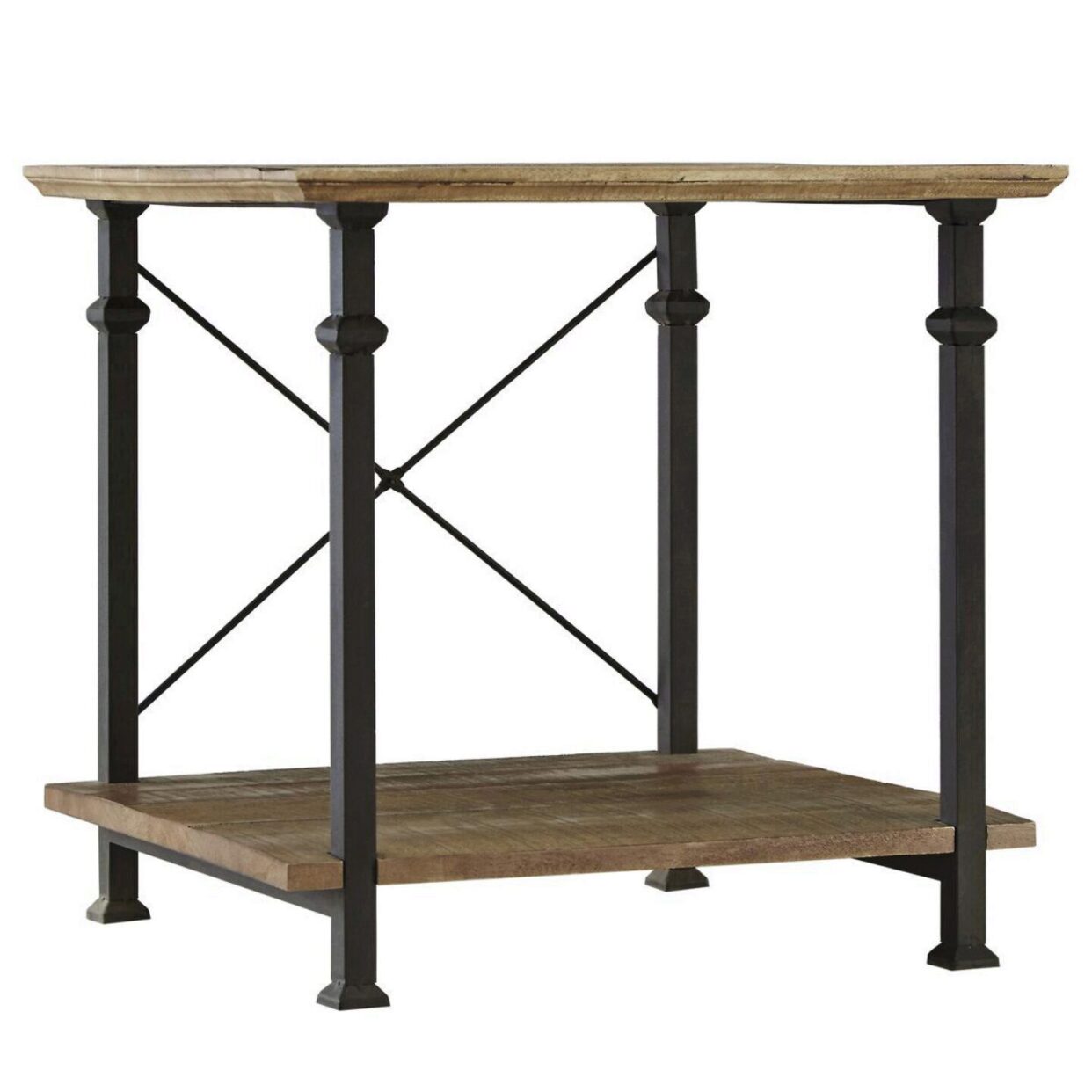 Factory Rustic Poplar End Table - 3228-04 - Bien Home Furniture & Electronics