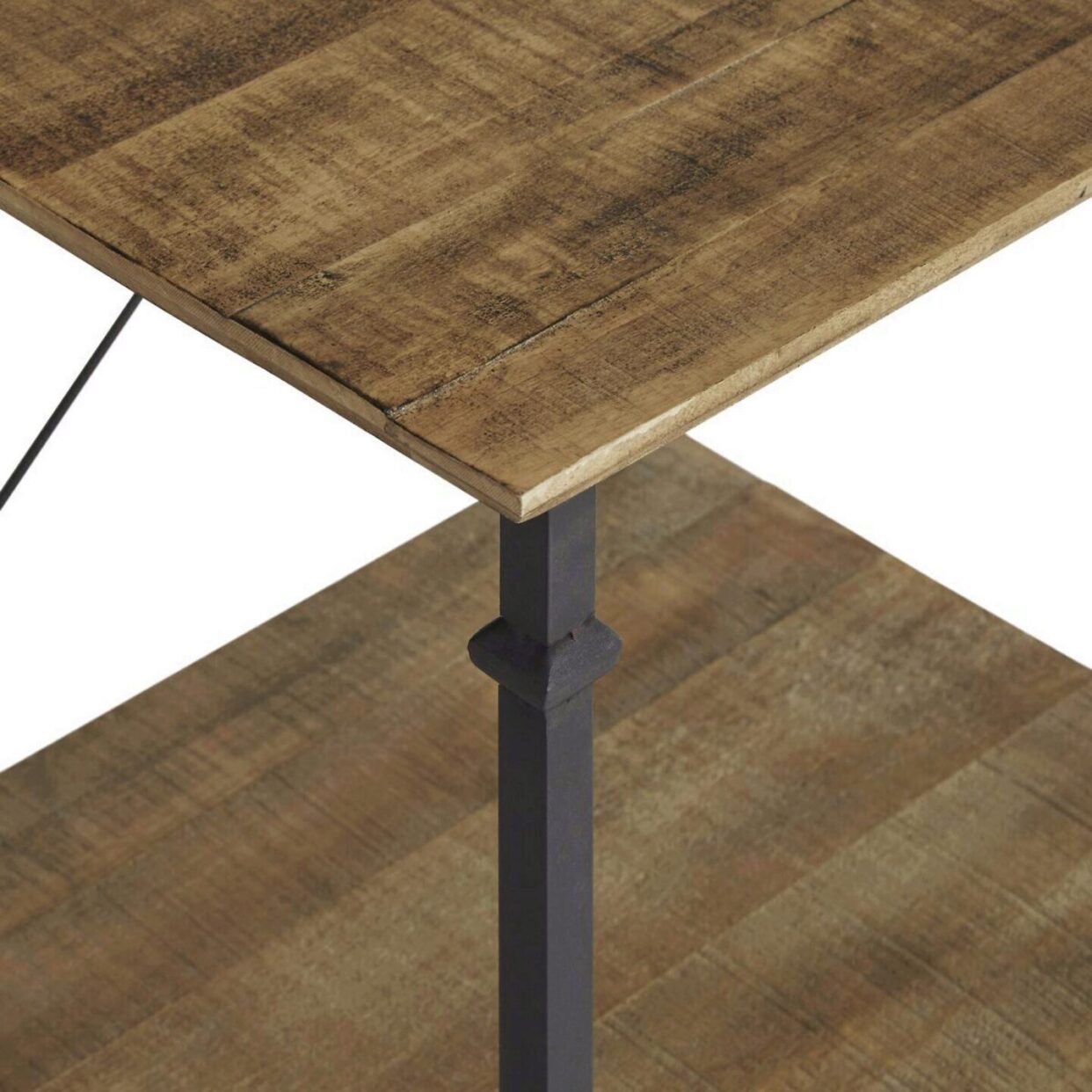 Factory Rustic Poplar End Table - 3228-04 - Bien Home Furniture & Electronics